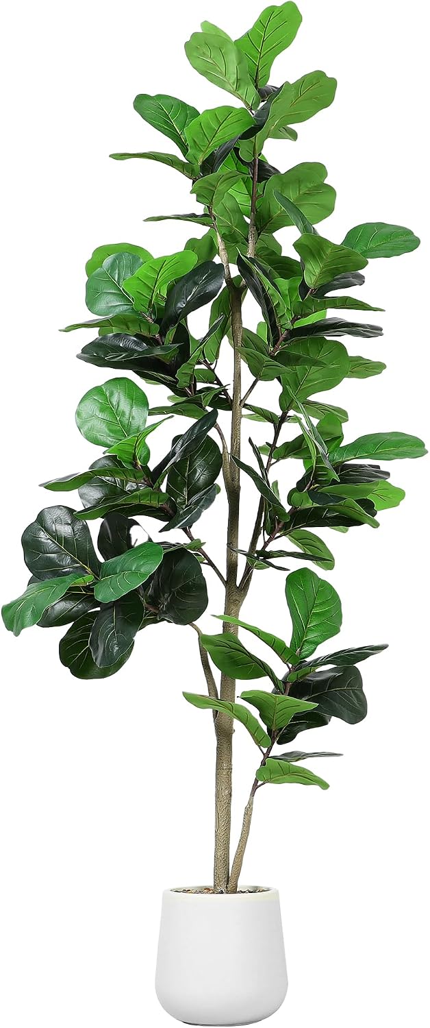 Ficus Lyrata Tree - Sztuczne drzewko figowate (Ficus Lyrata) o