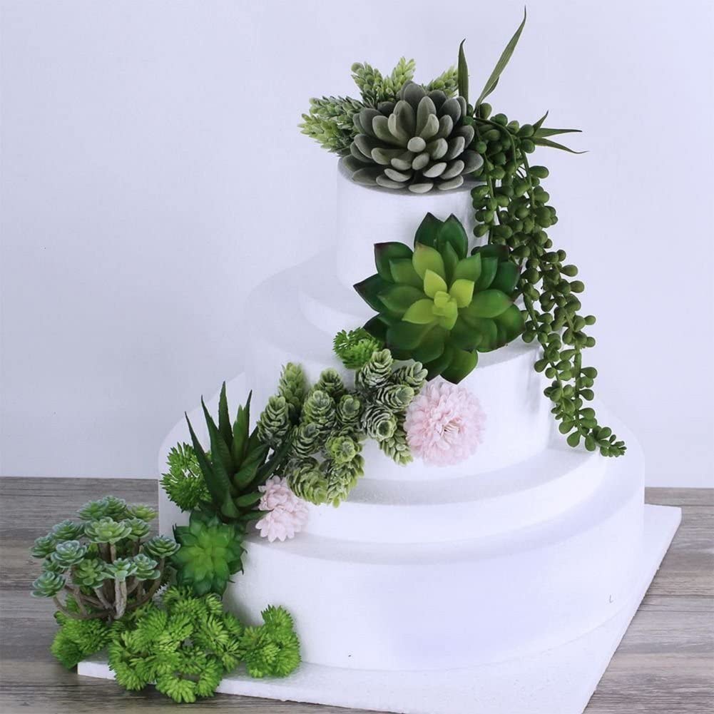 15 sztuk sztuczne sukulenty de – Echeveria Succulent recenzja i cena