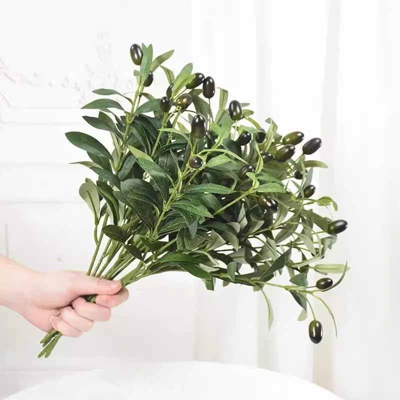 Sztuczne gałązki oliwni, sztuc – Monstera Adansonii recenzja i cena